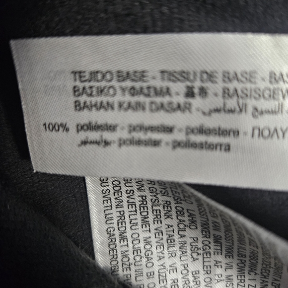 Zara Black Faux Leather Side Zip Ankle Legging Pants sz S - Picture 6 of 11